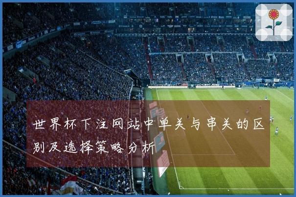 世界杯下注网站中单关与串关的区别及选择策略分析